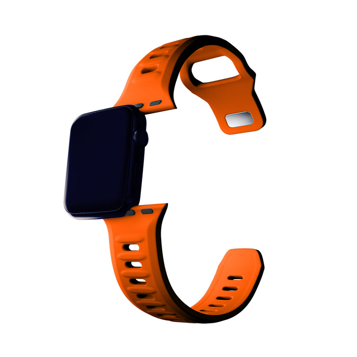3mk Silicone Watch Strap for Apple Watch 38 / 40 / 41 mm - orange
