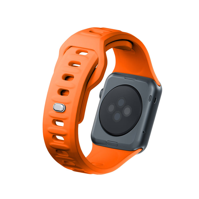 3mk Silicone Watch Strap for Apple Watch 38 / 40 / 41 mm - orange