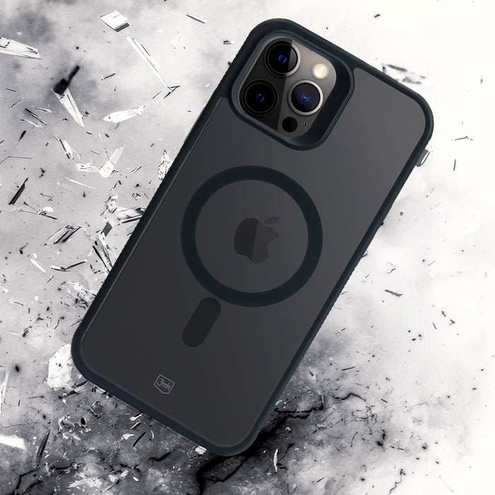 3mk Smoke MagCase for Apple iPhone 12 Pro Max - Black