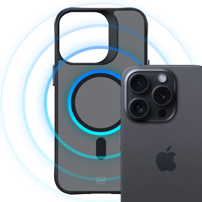 3mk Smoke MagCase with MagSafe for iPhone 13 Pro - Semi-transparent