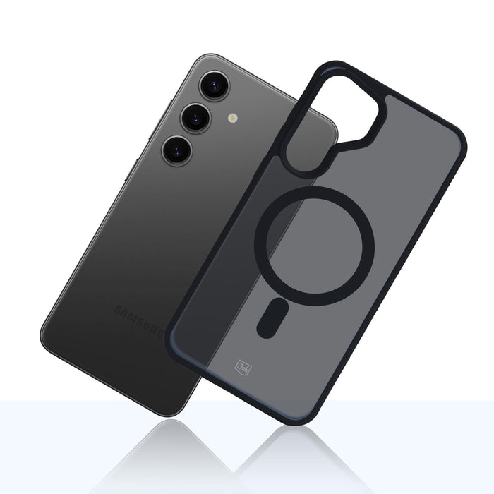 3mk Smoke MagCase with MagSafe for Samsung Galaxy S24 - semi-transparent