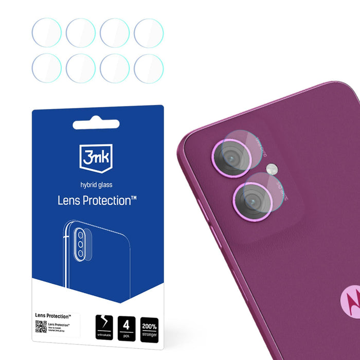 3mk Lens Protection Hybrid Camera Glass for Motorola Moto G55 5G