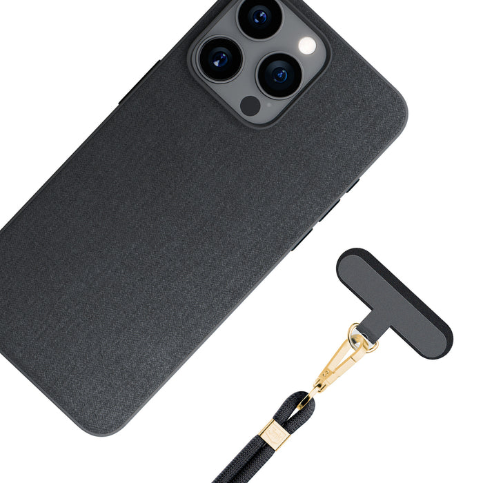 Smartphone Lanyard 3mk EasyClip Elite - Black