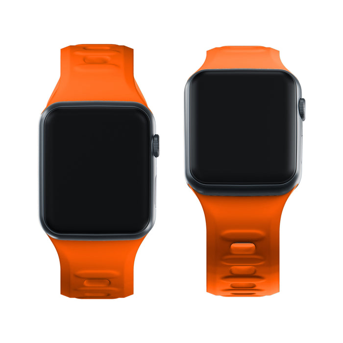3mk Silicone Watch Strap for Apple Watch 42 / 44 / 45 / 49 mm - orange