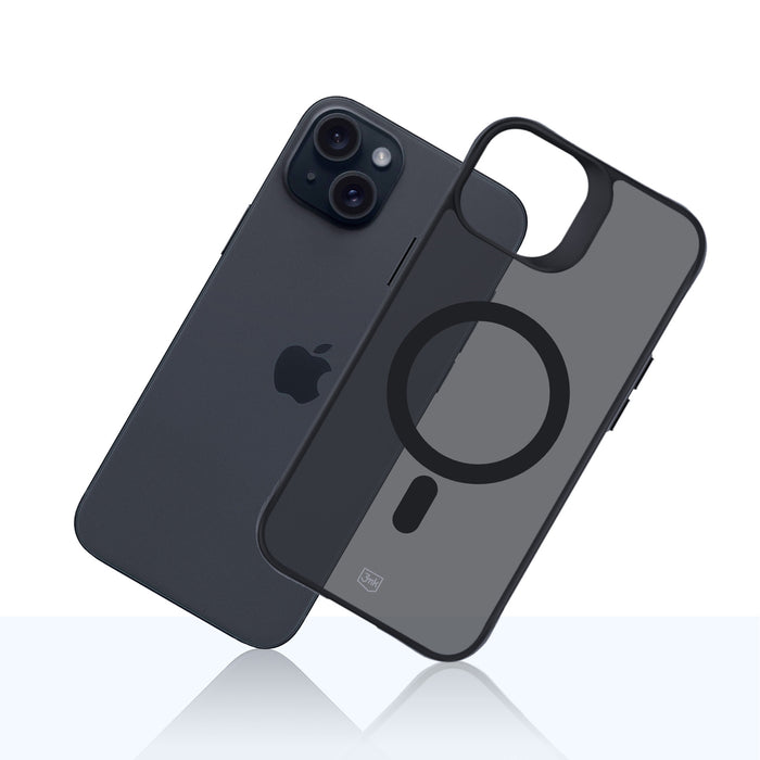 3mk Smoke MagCase with MagSafe for iPhone 15 Plus - semi-transparent