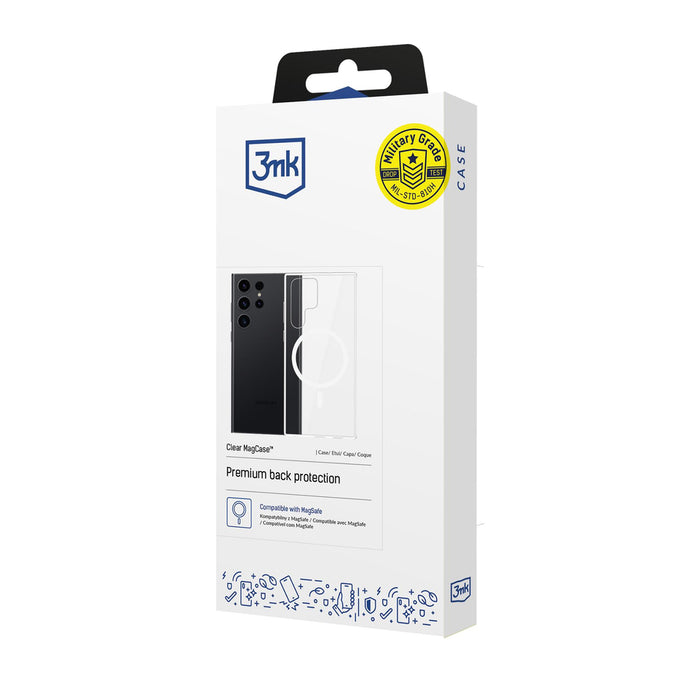 3mk Clear MagCase for Samsung Galaxy S24 Ultra - transparent