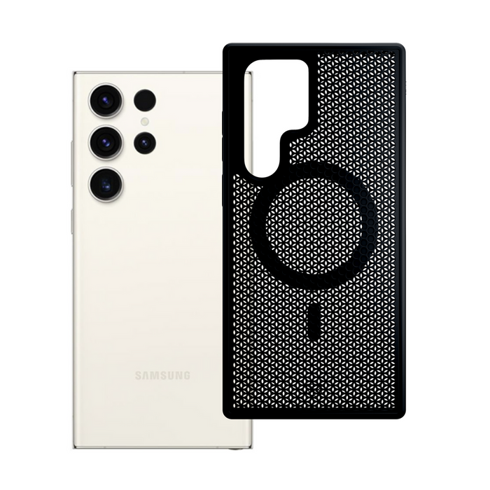 3mk COOLing MagCase for Samsung Galaxy S23 Ultra - Black