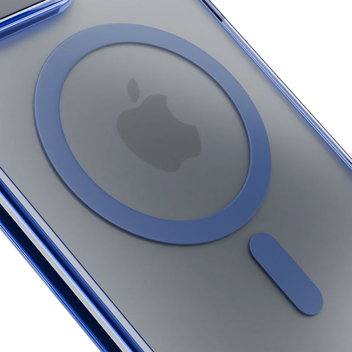 3mk Frosty MagCase Blue Case for Apple iPhone 15 Pro - Blue
