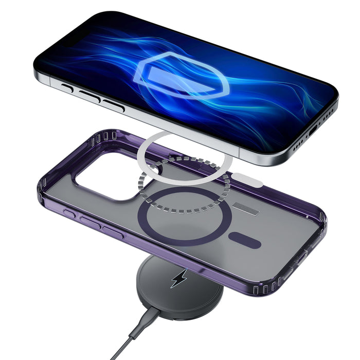3mk Frosty MagCase Purple Case for Apple iPhone 13 Pro Max - purple