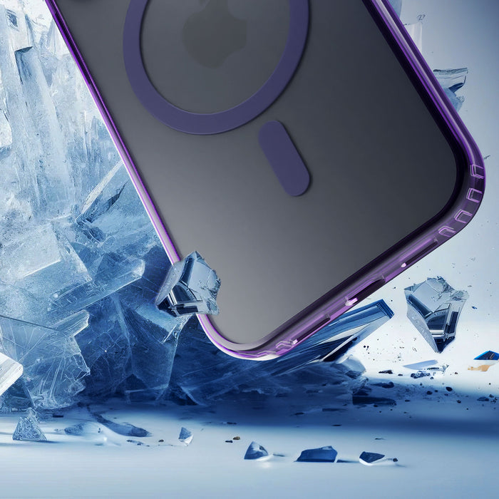 3mk Frosty MagCase Purple Case for Apple iPhone 16 Pro Max - purple