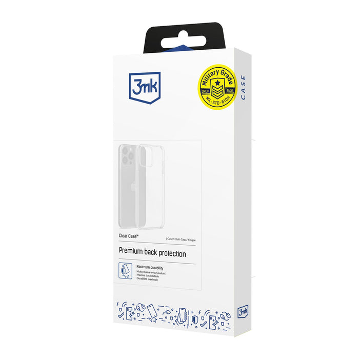 3mk Clear Case for Samsung Galaxy S25 Ultra - transparent