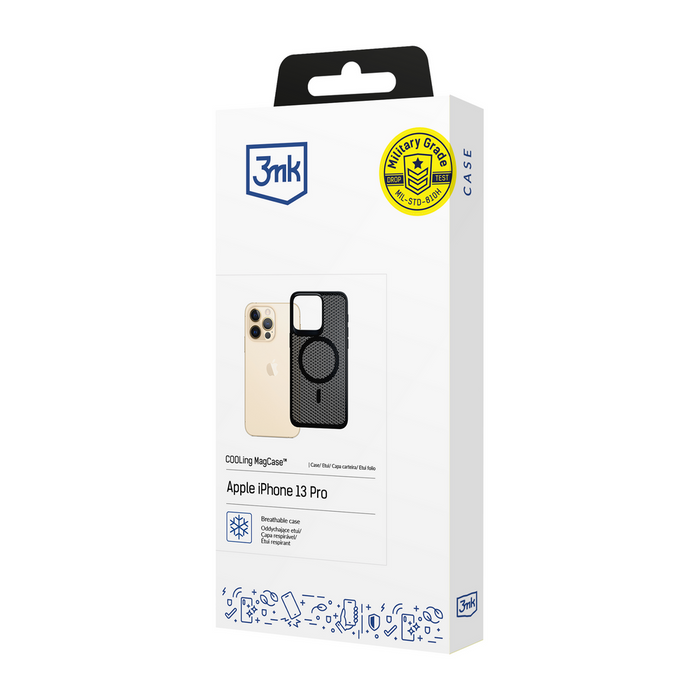 3mk COOLing MagCase for Apple iPhone 13 Pro - Black
