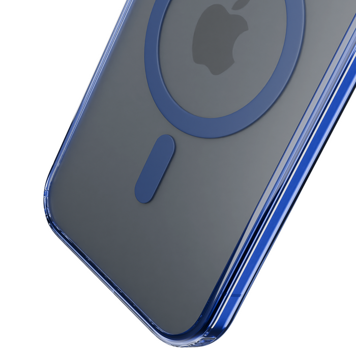 3mk Frosty MagCase Blue Case for Apple iPhone 14 Plus - Transparent