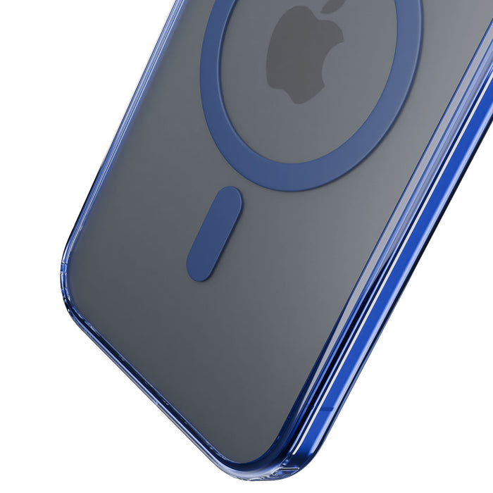 3mk Frosty MagCase Blue Case for Apple iPhone 16 Plus - Transparent