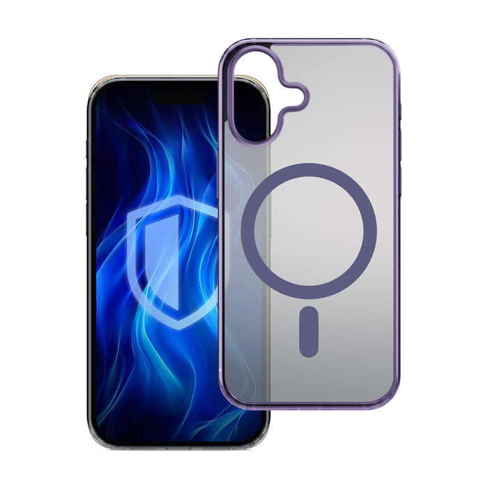3mk Frosty MagCase Purple for Apple iPhone 16 Plus - purple