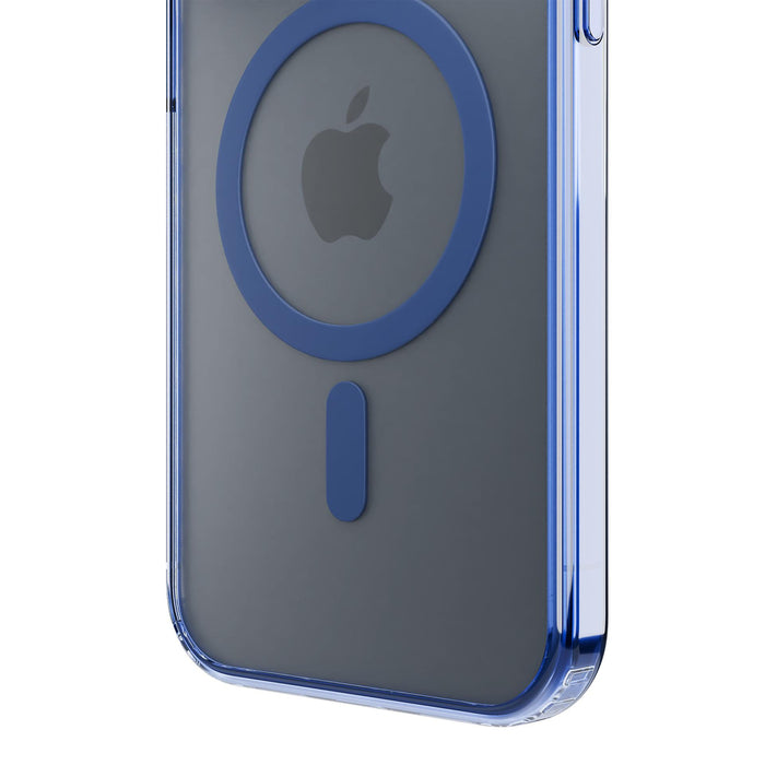 3mk Frosty MagCase Blue Case for Apple iPhone 14 - Transparent