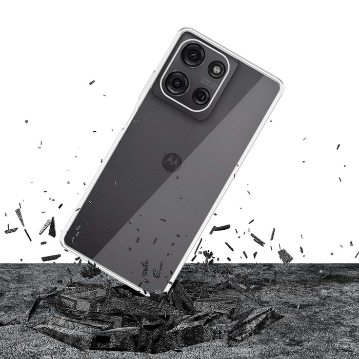3mk Clear Case for Motorola Moto G75 - transparent