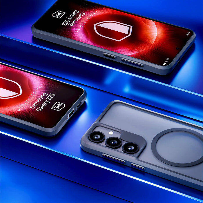 3mk Satin Armor MagCase for Samsung Galaxy S25 - Transparent