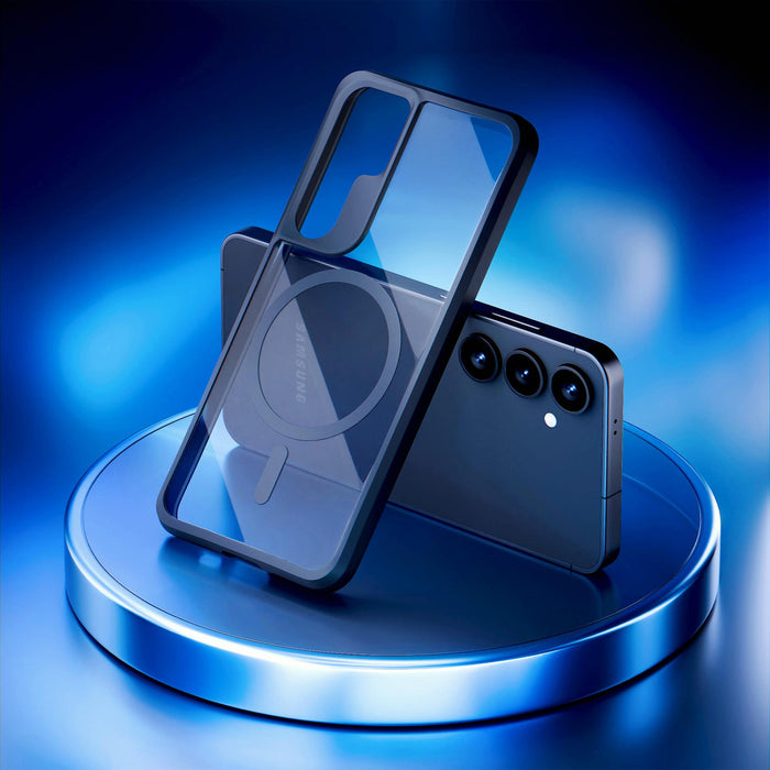 3mk Satin Armor MagCase for Samsung Galaxy S25+ - Transparent