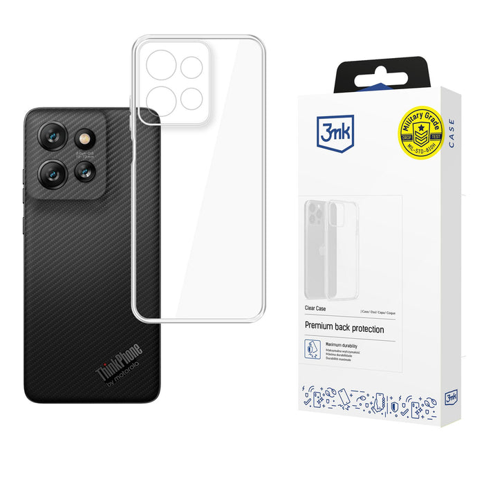 3mk Clear Case for Motorola ThinkPhone25 - transparent