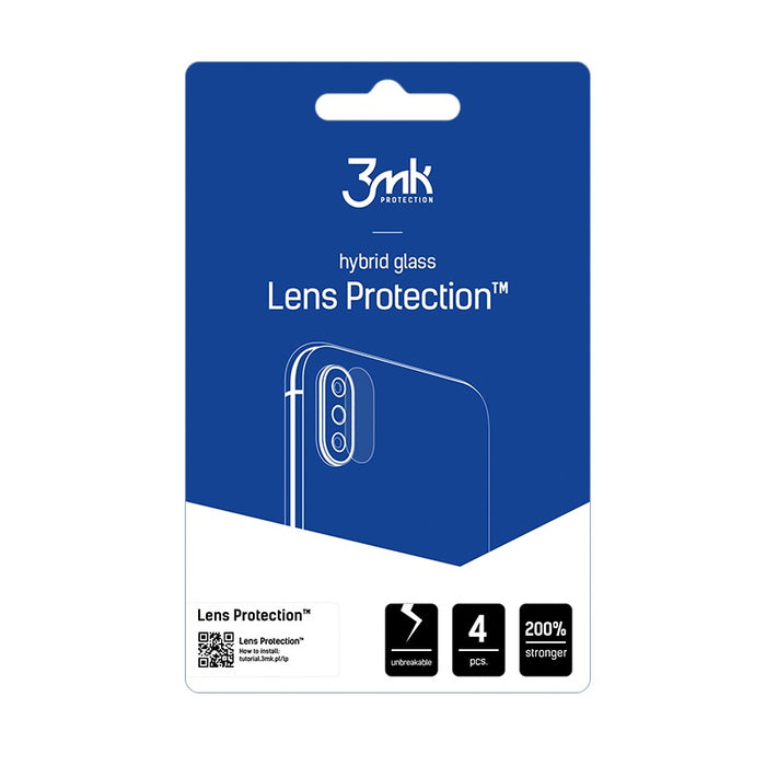 Hybrid Camera Lens Glass 3mk Lens Protection for Nokia 150 2023