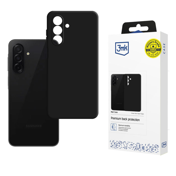 3mk Matt Case for Samsung Galaxy A26 5G - Black