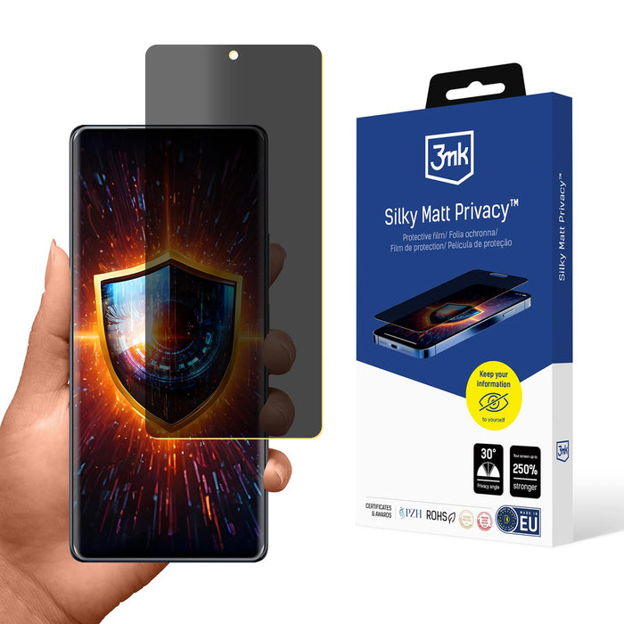 3mk Silky Matt Privacy Privacy Screen Protector for Infinix Note 40 Pro