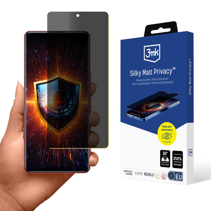 Privacy screen protector 3mk Silky Matt Privacy for Infinix Note 30 Vip