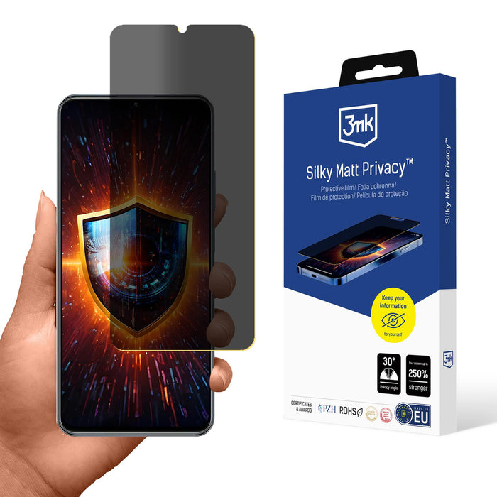 3mk Silky Matt Privacy Privacy Screen Protector for Realme C63