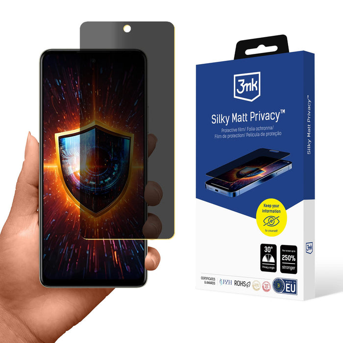 Privacy Screen Protector Matte 3mk Silky Matt Privacy for Tecno Spark 20 Pro