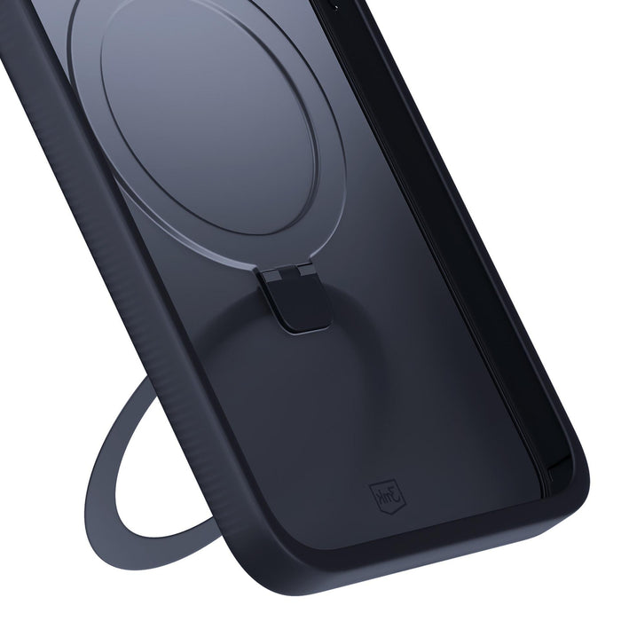3mk Smoke Case Mag&amp;Stand for Samsung Galaxy S25 Ultra - Black