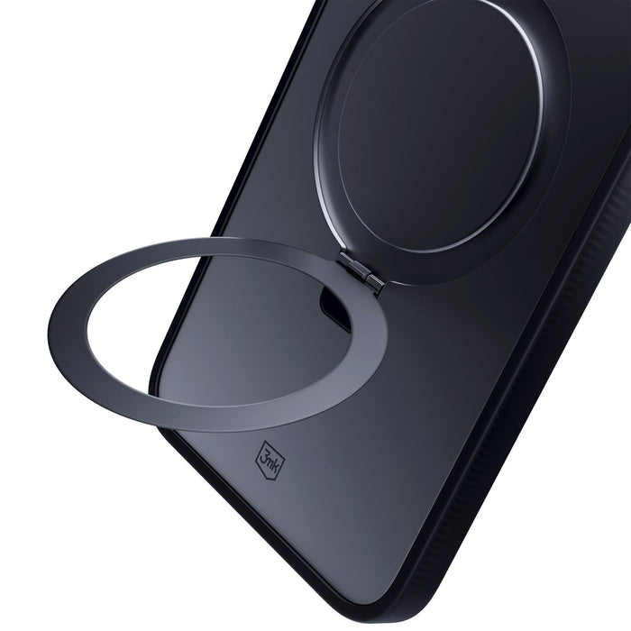 3mk Smoke Case Mag&amp;Stand for Samsung Galaxy S25 Ultra - Black