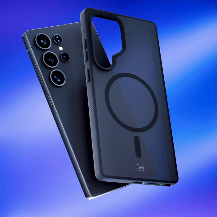 3mk Smoke MagCase for Samsung Galaxy S25 Ultra - Black