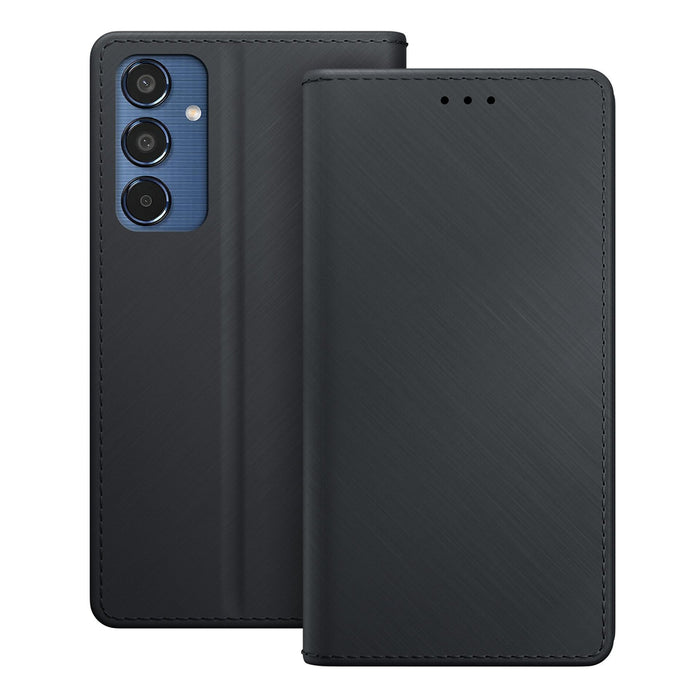 3mk Wallet Case for Samsung Galaxy M35 - Black