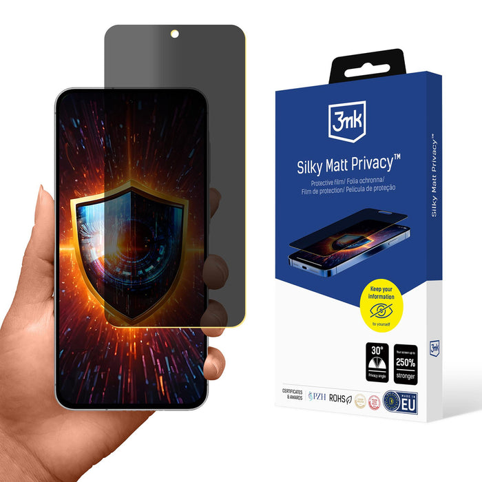3mk Silky Matt Privacy Privacy Screen Protector for Samsung Galaxy A36 5G