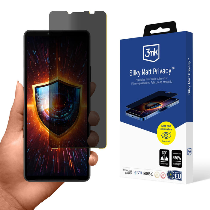 3mk Silky Matt Privacy Privacy Screen Protector for Sony Xperia 10 IV
