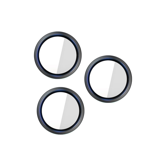 Hardy Lens Protection Pro Black Glass for Camera Objects on Apple iPhone 16 Pro / 16 Pro Max - Black