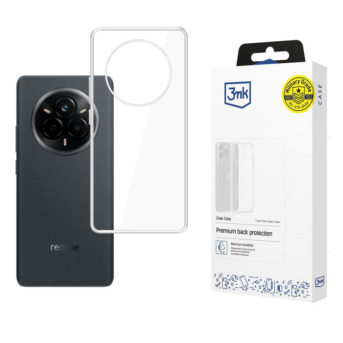 3mk Clear Case for Realme 14 Pro - Transparent