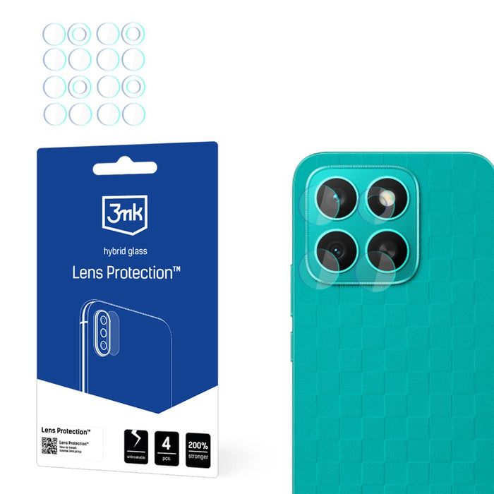 3mk Lens Protection Hybrid Glass for Camera Lens on Honor X8c