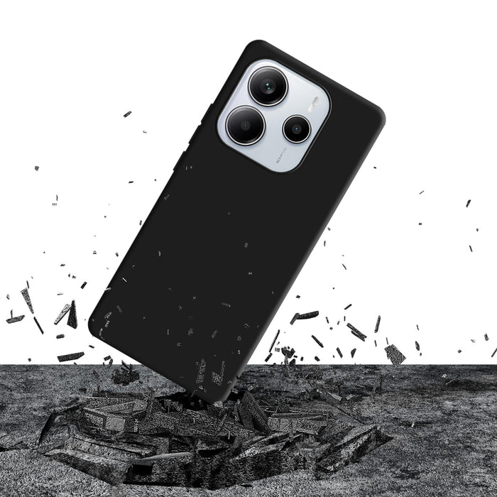 3mk Silicone Case for Xiaomi Redmi Note 14 5G - black