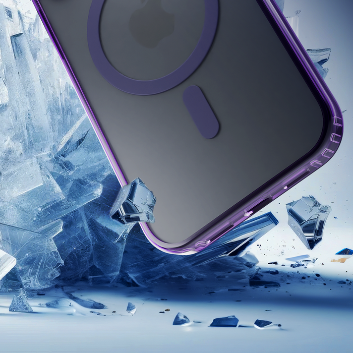 3mk Frosty MagCase for Apple iPhone 16E - Purple