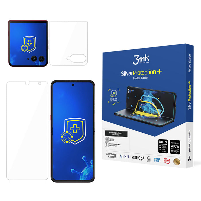 3mk SilverProtection+ Folded Edition Protective Film for Motorola Razr 60 Ultra