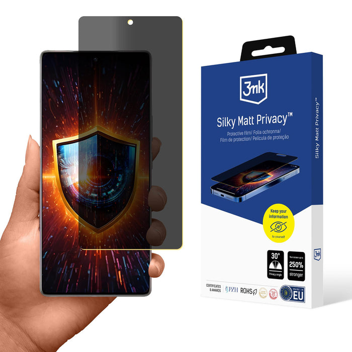 3mk Silky Matt Privacy Privacy Screen Protector for Infinix Note 50 / Note 50 Pro