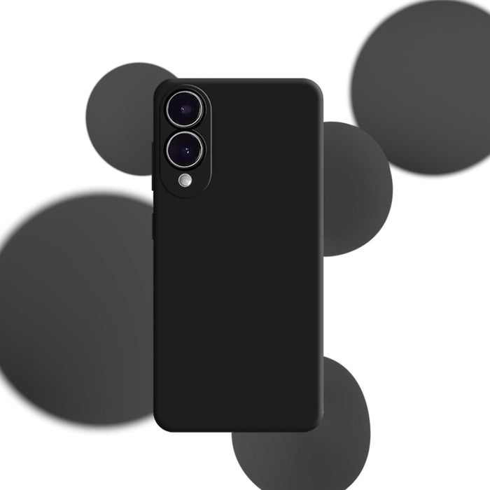 3mk Silicone Case for Samsung Galaxy S25 Edge - Black
