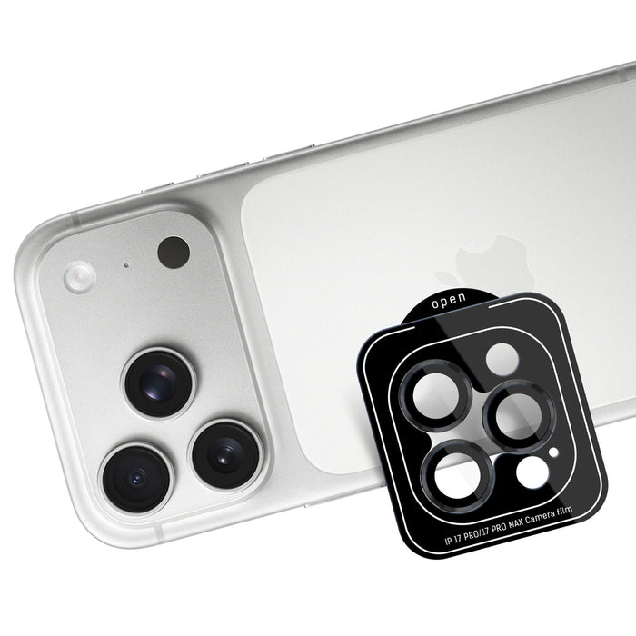 3mk Lens Protection Pro Camera Lens Glass for Apple iPhone 17 Pro /17 Pro Max - Black