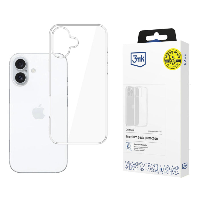 3mk Clear Case for Apple iPhone 17 - transparent