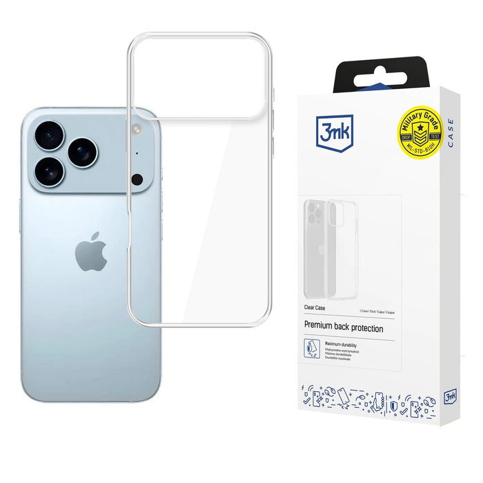 3mk Clear Case for Apple iPhone 17 Pro - transparent