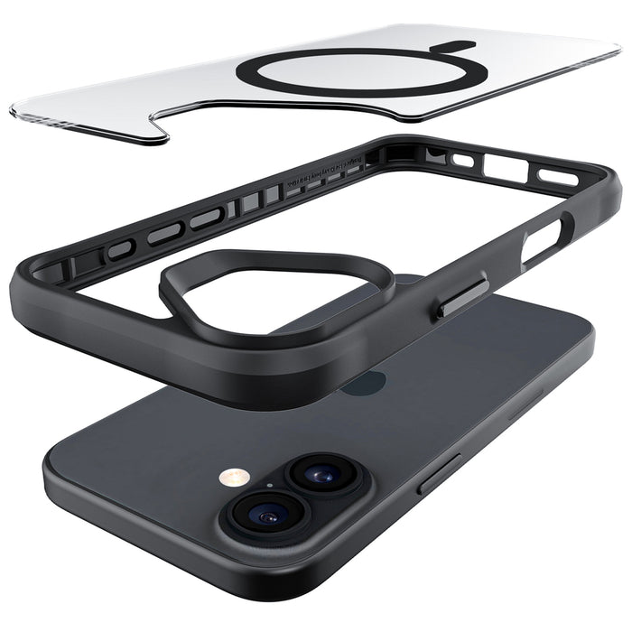 3mk Satin Armor MagCase for iPhone 17 - Black