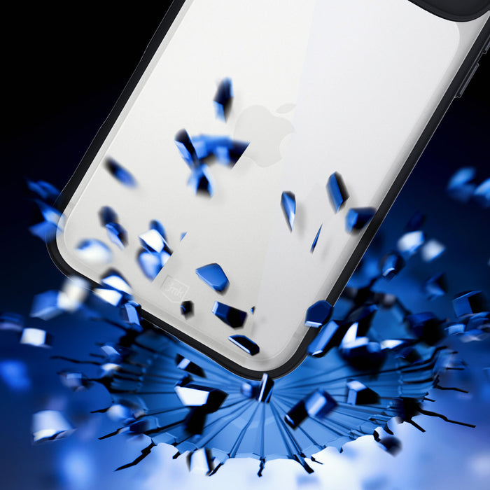 3mk Satin Armor Case+ for iPhone 17 Pro Max - Transparent Black