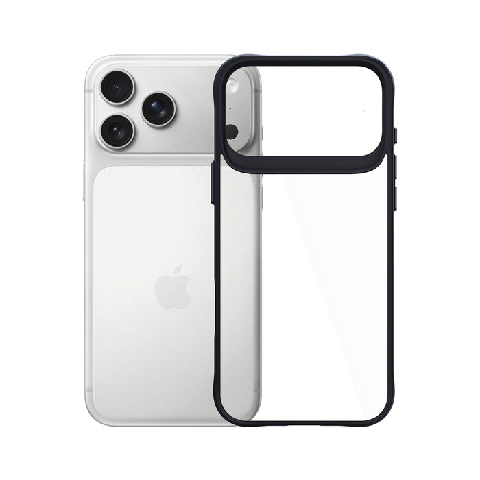 3mk Satin Armor Case+ for iPhone 17 Pro Max - Transparent Black